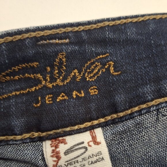 Silver Brand Low Rise Flared Bell Bottom Jeans Size 29/32 (Size 8) Vintage - Picture 7 of 16